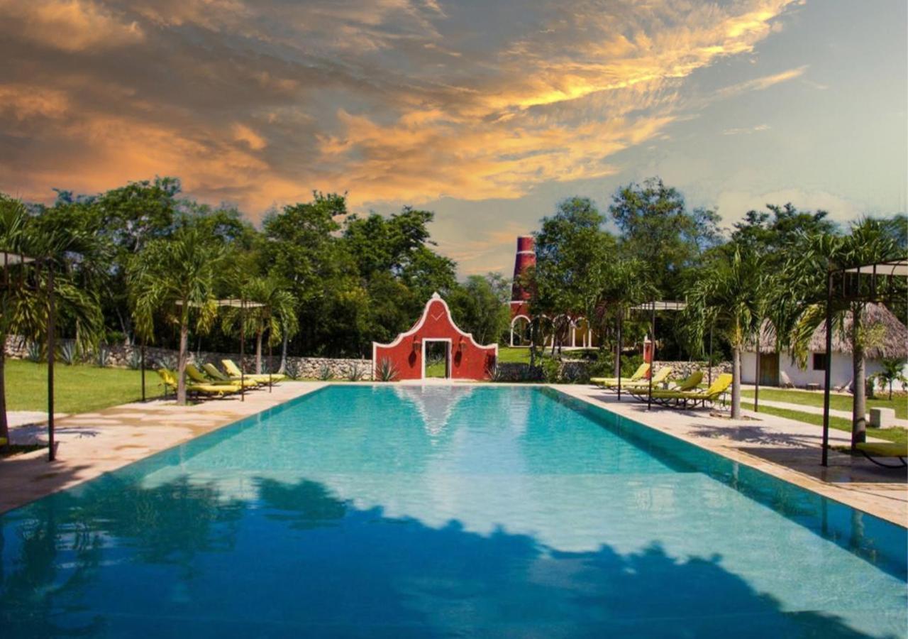 Hotel Hacienda Ticum Tixkokob Bagian luar foto