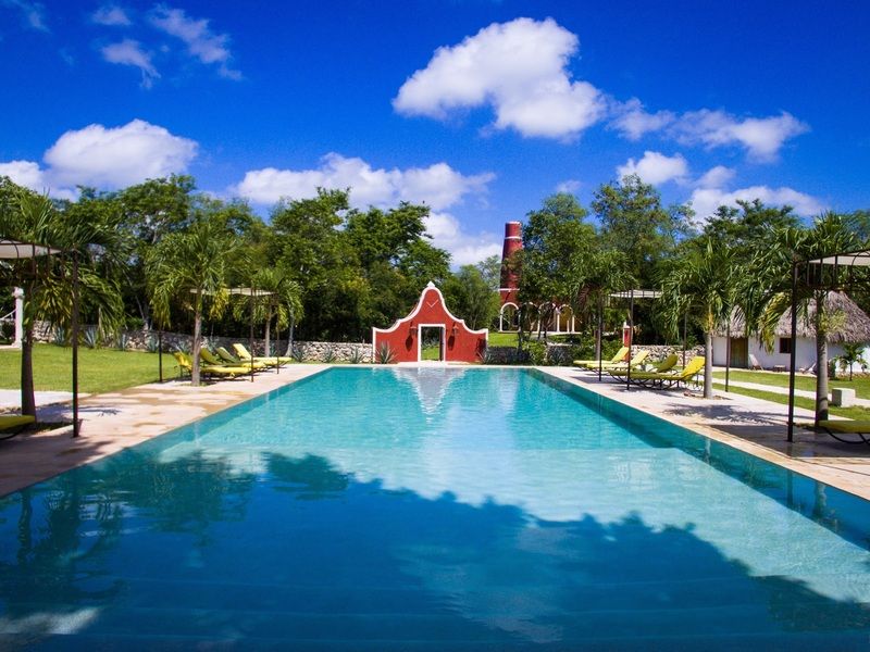 Hotel Hacienda Ticum Tixkokob Bagian luar foto